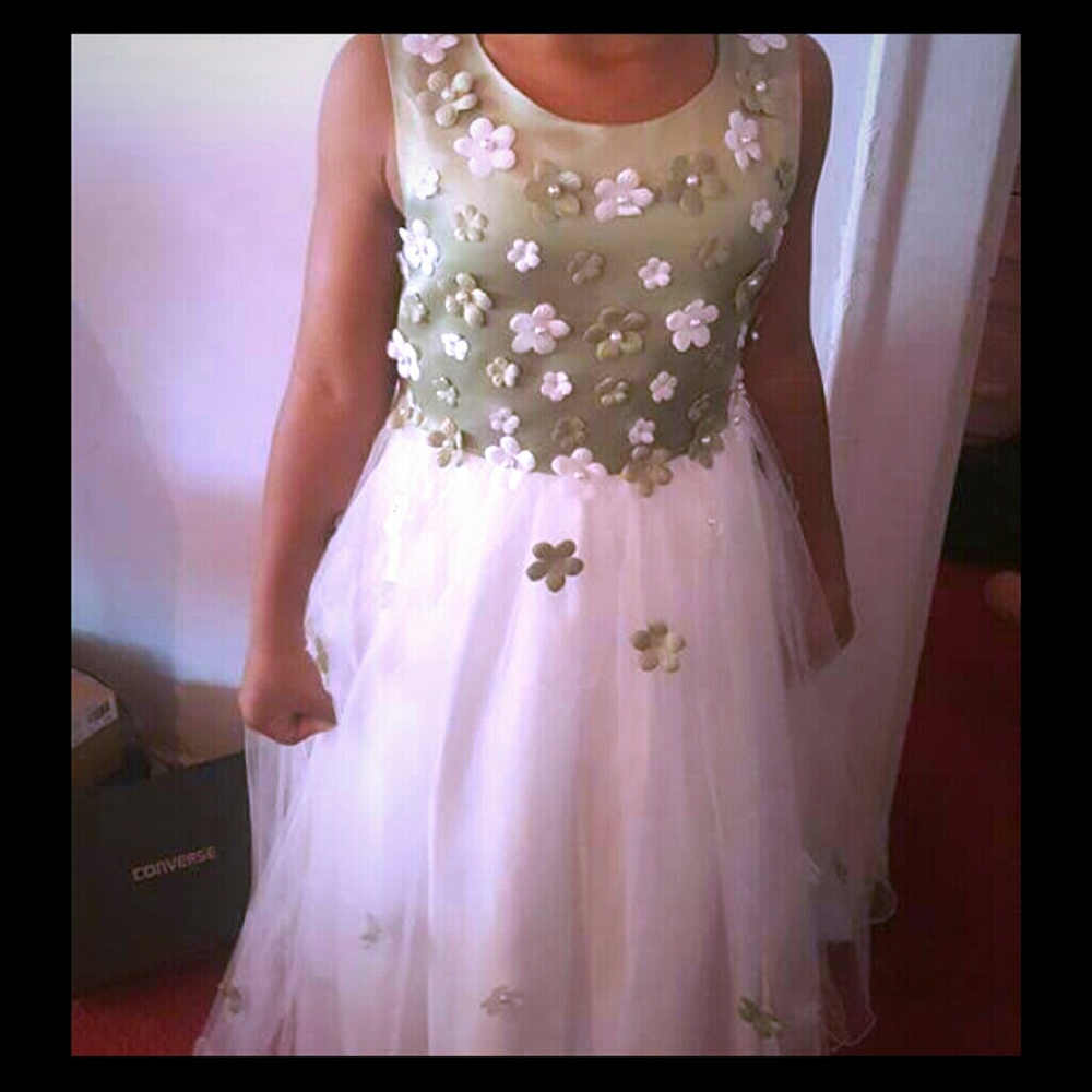 A little girls easter dress worn only once